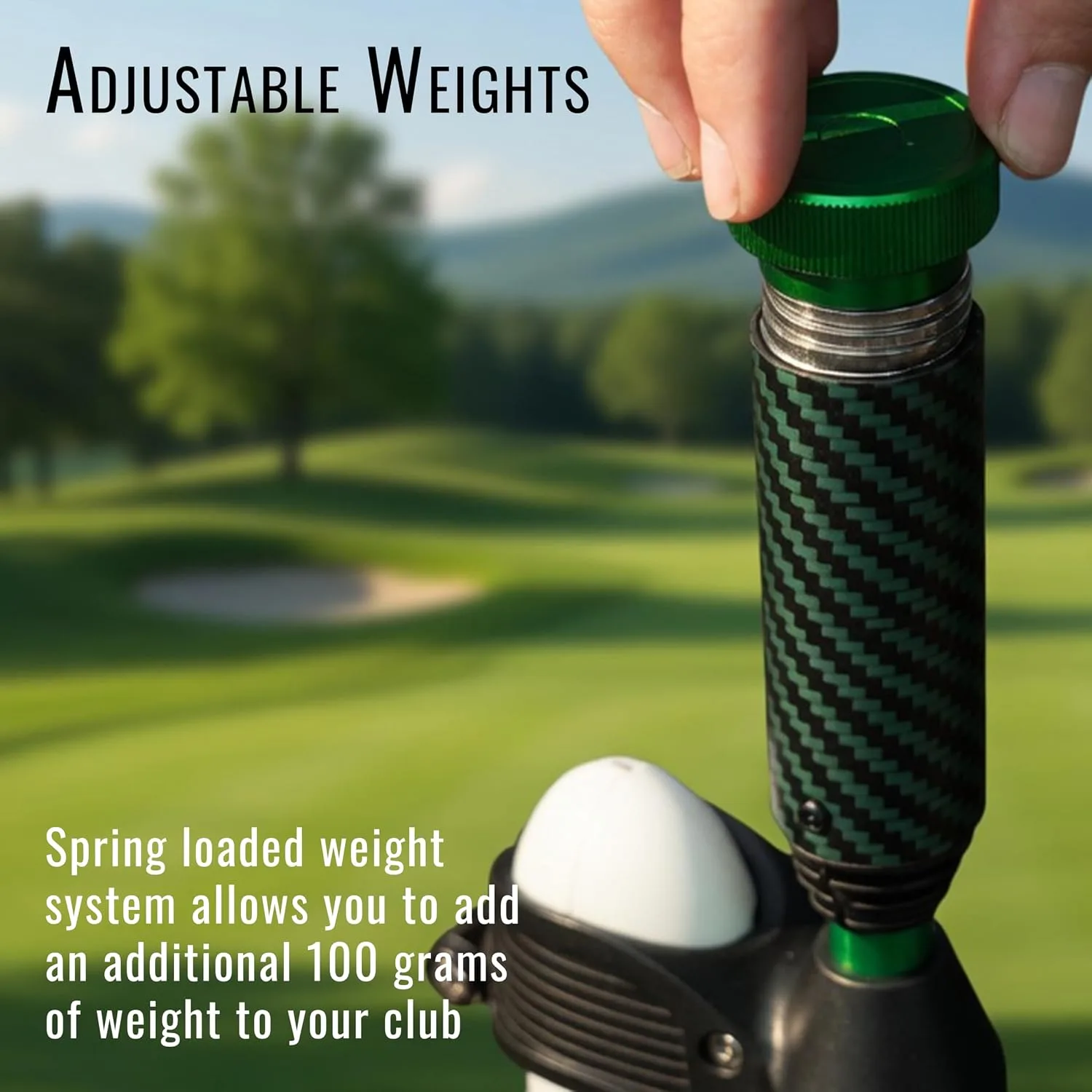 DeadEyeVR - DriVR Elite Chrome - Golf Club for Quest - Realistic VR Golf Simulator Handle - Weighted VR Golf Club Grip for Enhanced Play