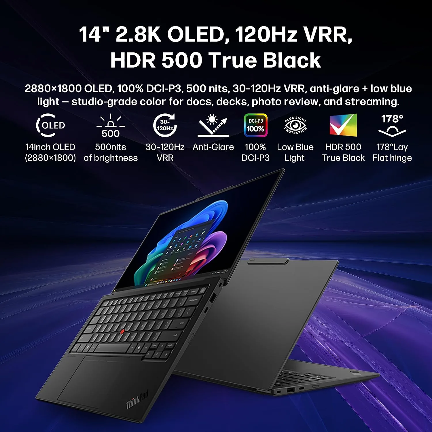 Lenovo ThinkPad X1 Carbon Gen 14 Aura Edition Core Ultra 5 335 vPro Laptop