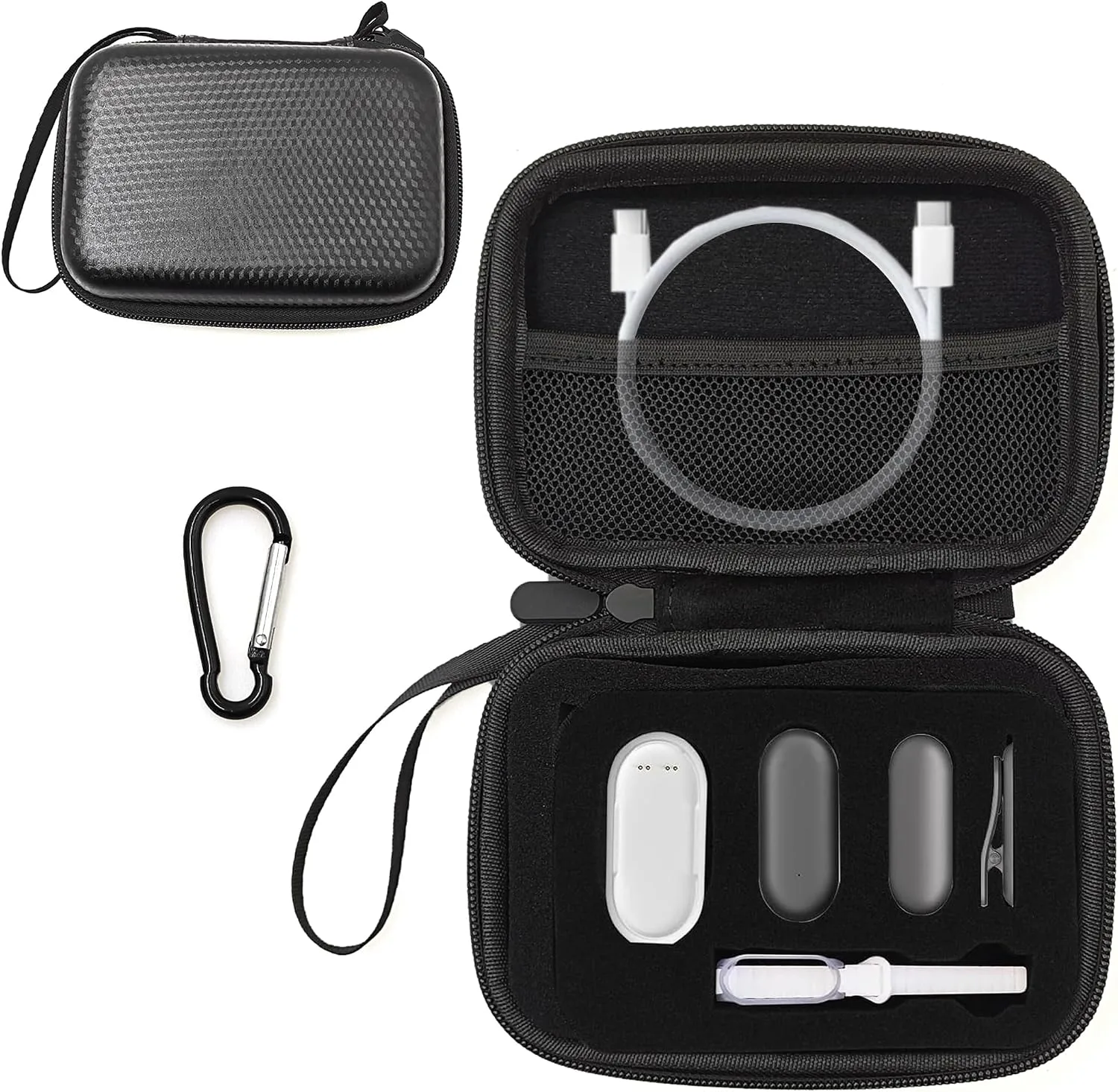 Estuche protector para grabadora de voz Plaud NotePin Leotube negro
