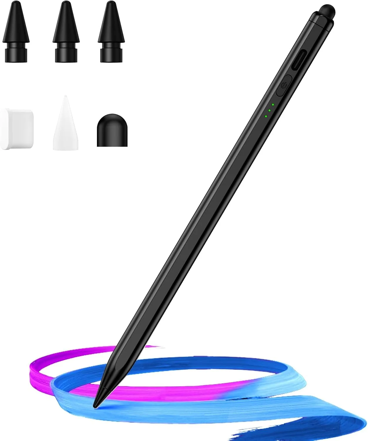 Lápiz Stylus Hastraith para iPad 2018-2026 Negro