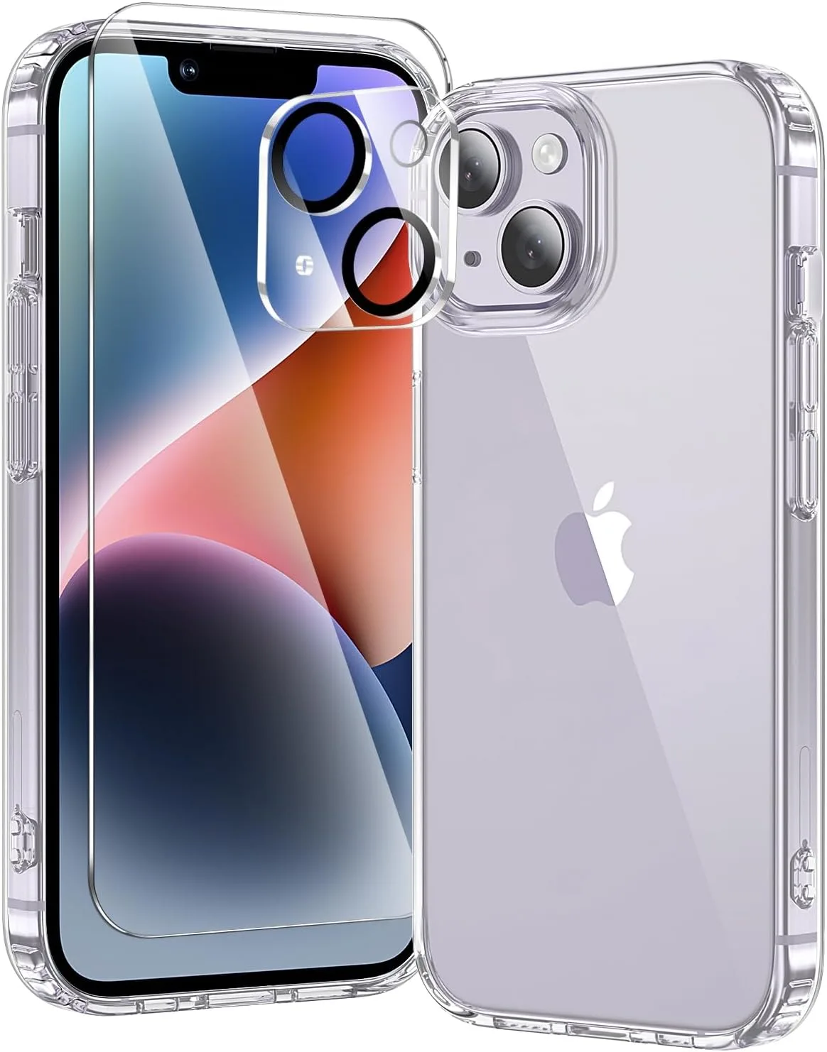 Funda para iPhone 14 Toushion 3 en 1 Transparente