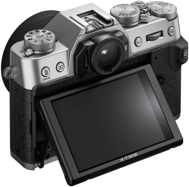FUJIFILM X-T30 III Mirrorless Digital Camera (Silver) Bundle with Tamron 17-70mm f/2.8 Di III-A VC RXD Lens + 64GB Card + Card Reader + UV Filter + Charger + Camera Bag + Cleaning Kit (12 Items)