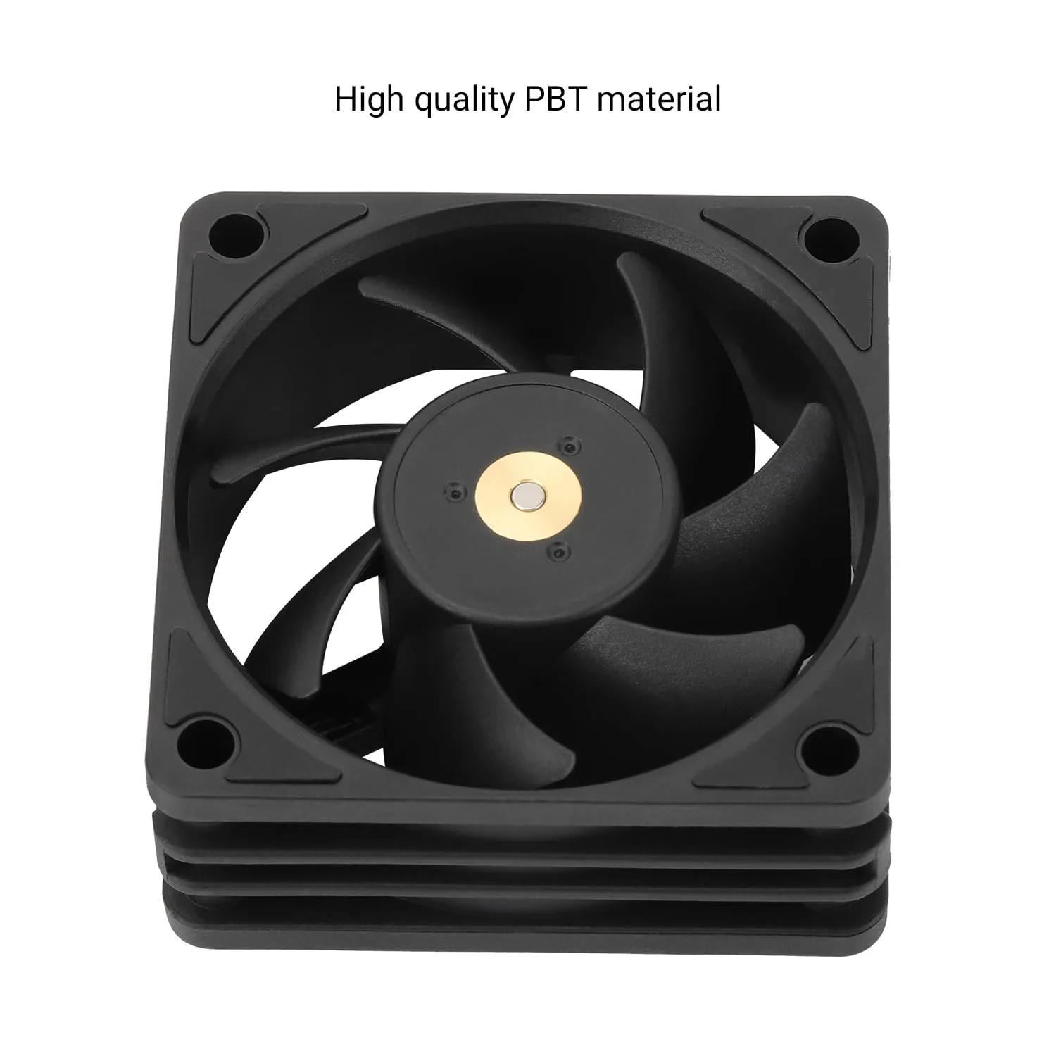 Thermalright TL-B6B 60mm CPU Cooler Fan,Silent Computer Case Fan,6025 Case Cooling,DC 12V CPU Mute Cooling, 3200RPM Speed, Low Noise 20.17dba(Black)