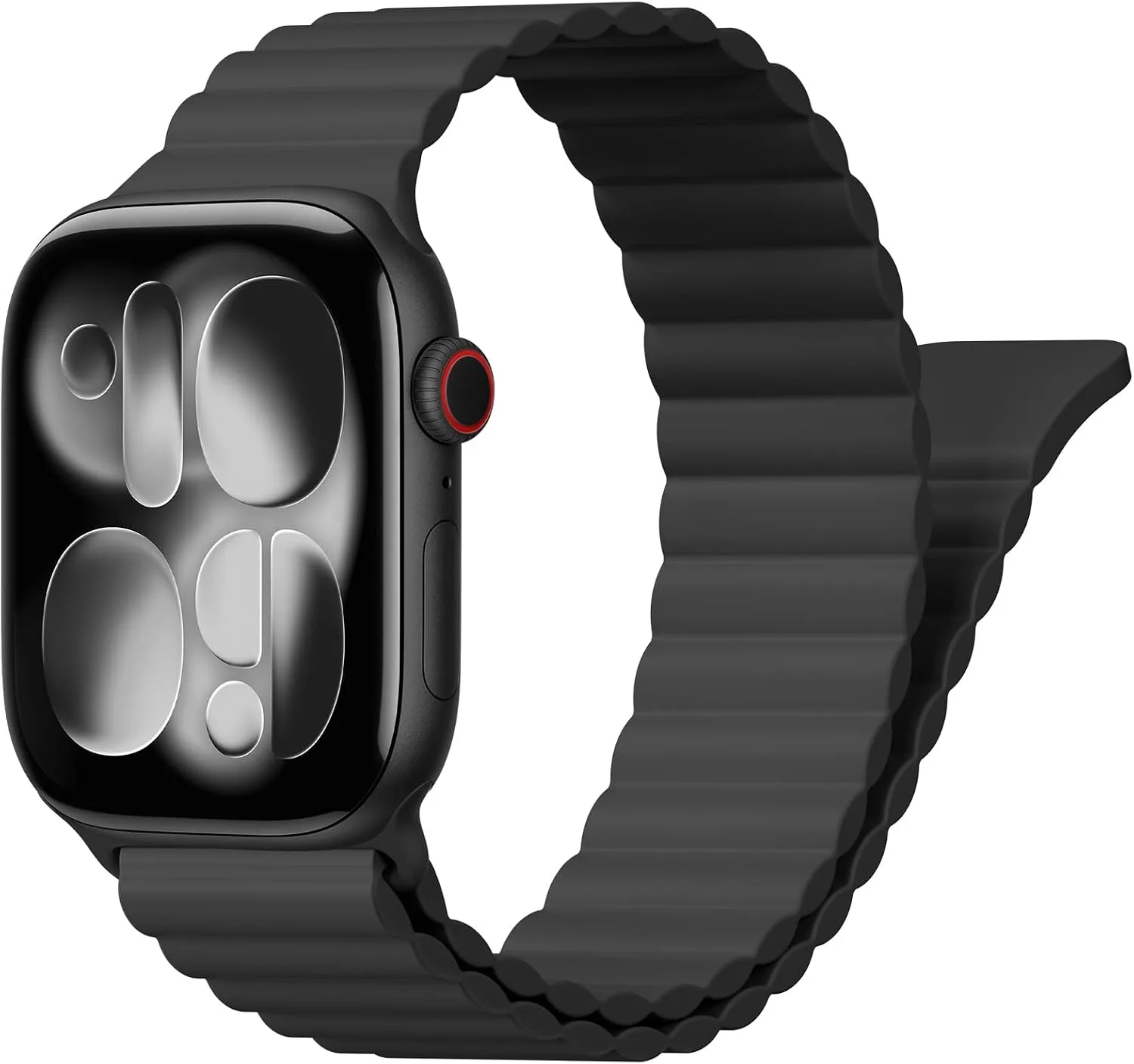 Correa magnética Sport para Apple Watch 38-49mm BXUXOHS silicona