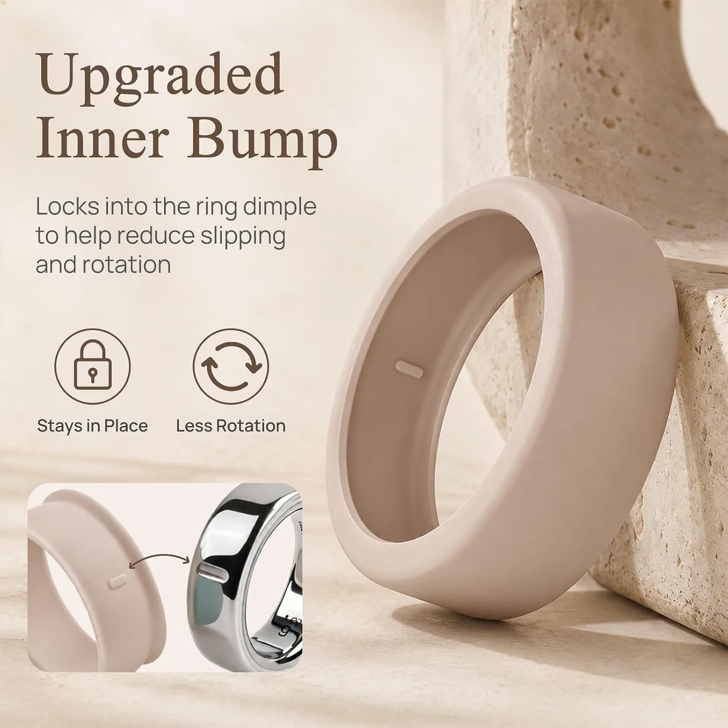 7 Pack Ring Cover Compatible with Oura Ring Gen 4/4 Ceramic/Oura Gen 3