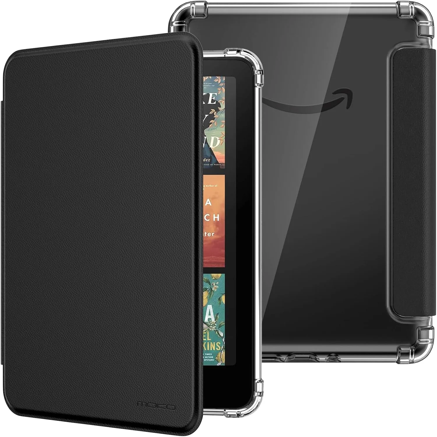 Estuche MoKo para Kindle Paperwhite 12ª Gen y Colorsoft 2024 Negro