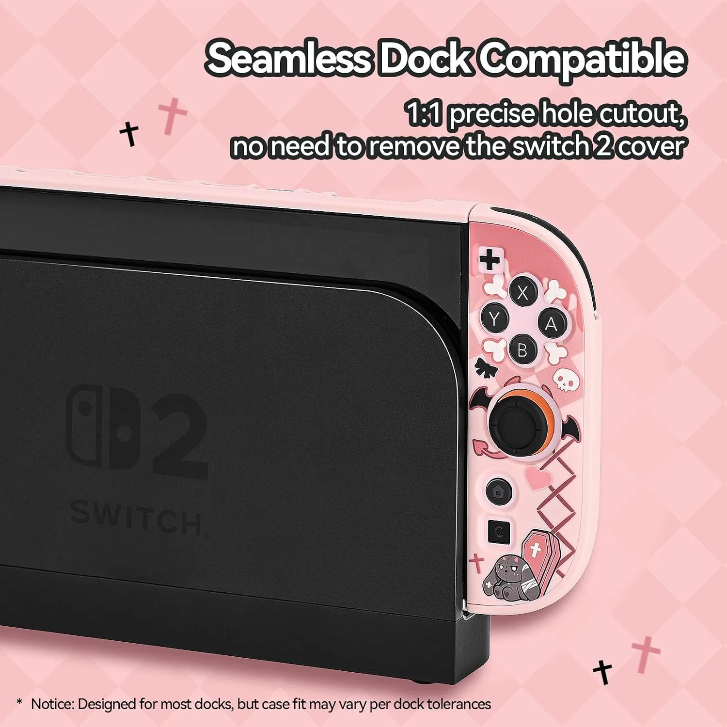 GeekShare Protective Shell Dockable Hard Case Compatible with Switch 2
