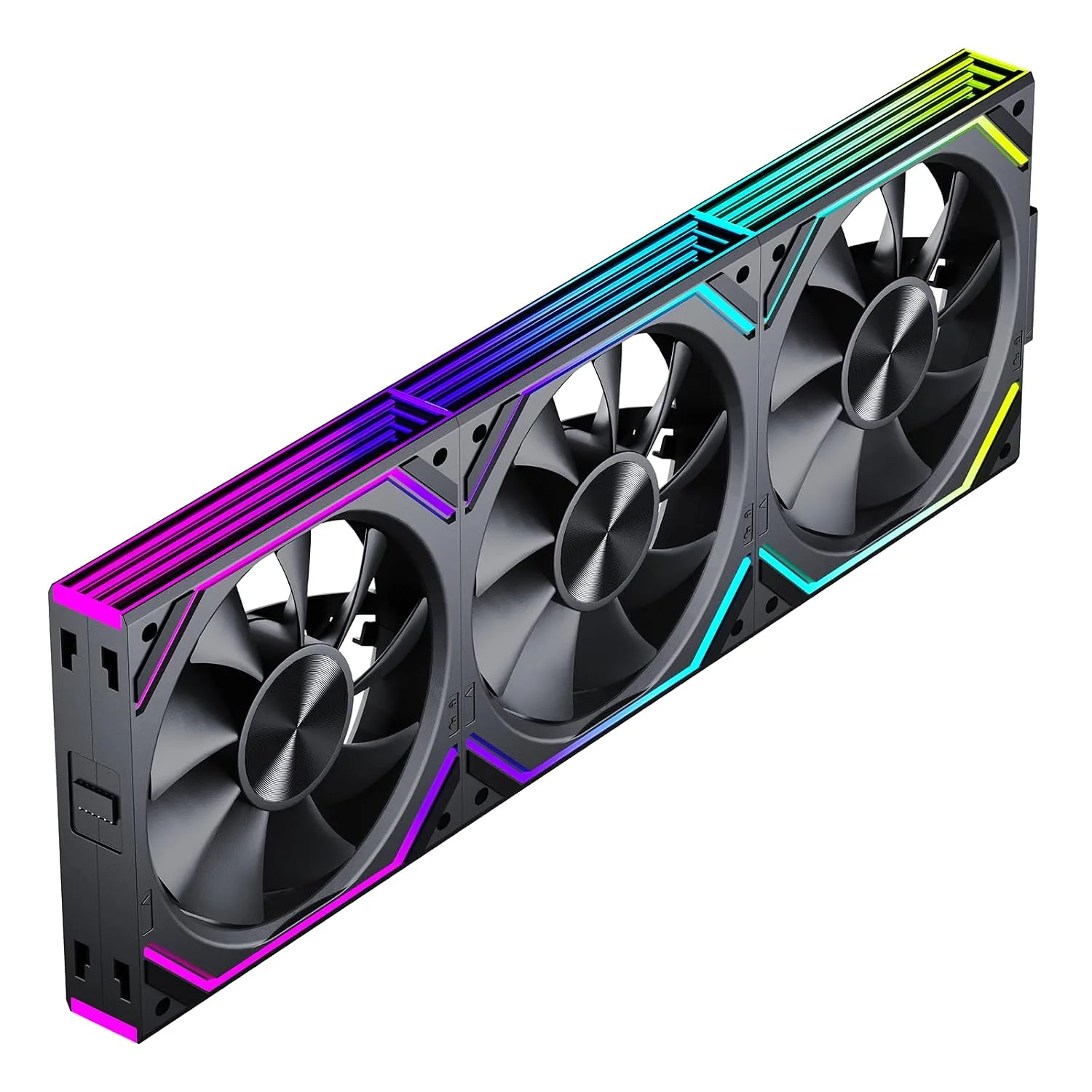 Cooler para PC Jungle Leopard Interstellar V2 RS 120mm Negro 3 unidades