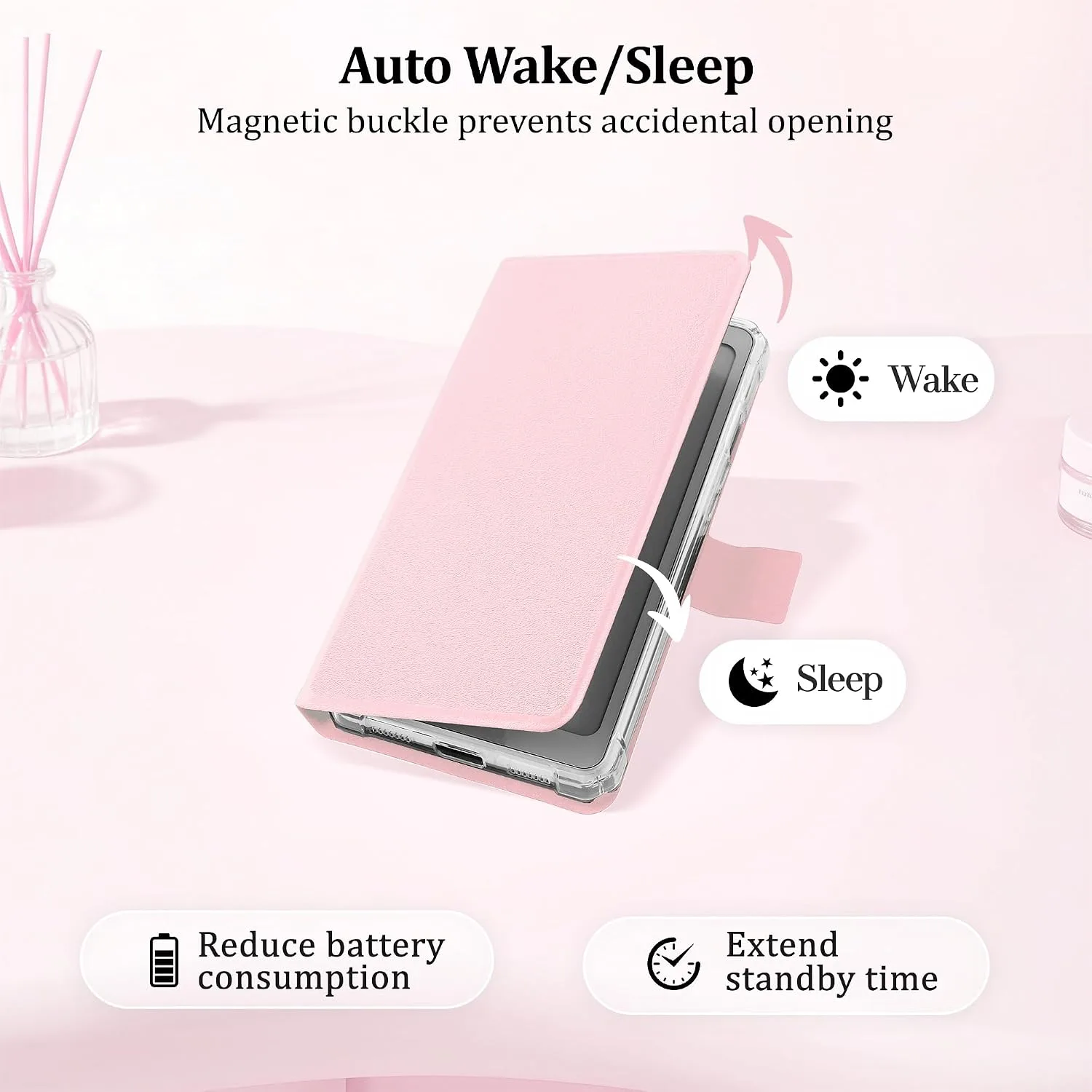 2in1 Case for Onyx BOOX Palma 2 Magnetic Detachable Folio Cover