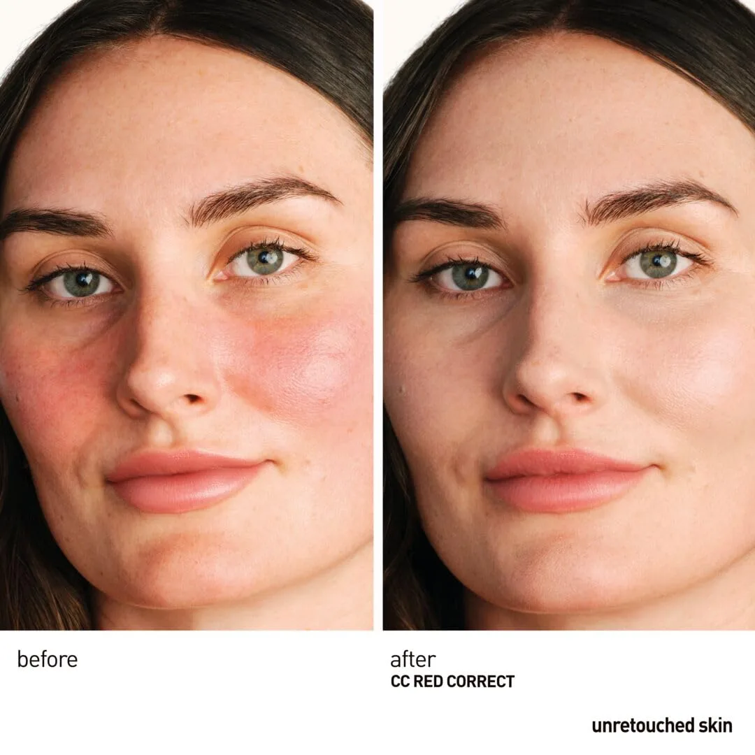 Erborian CC Red Color-Correcting Cream with SPF 25, Korean Skincare