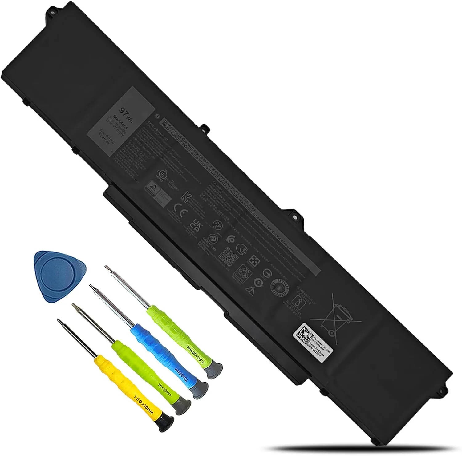 9JRV0 Laptop Battery for Dell Alienware M18 R1 R2 M17 R5 AMD