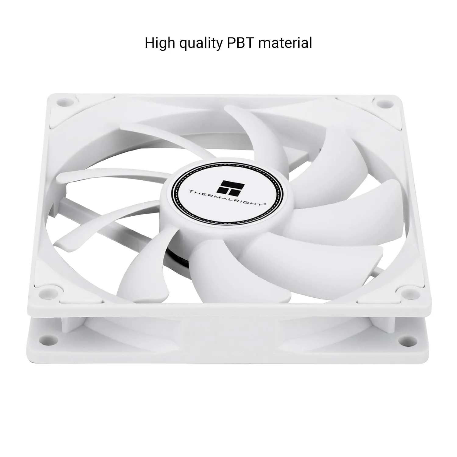Thermalright TL-9015W CPU Fan, Computer Case Cooling Quiet 4pin PWM Fan with 15mm Slimline, 2700RPM Speed, Low Noise 22.4dba, 92mm CPU Cooling (White)