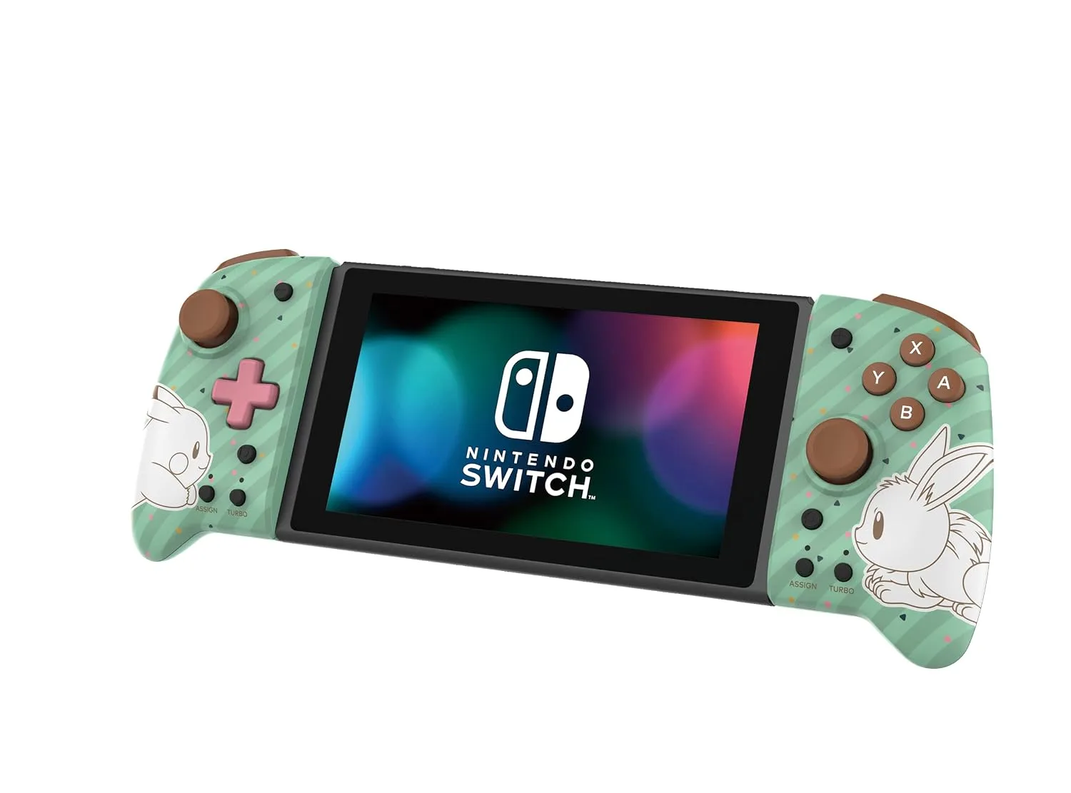 Hori Nintendo Switch Split Pad Pro (Black) Ergonomic Controller for Handheld Mode - Officially Licensed By Nintendo
