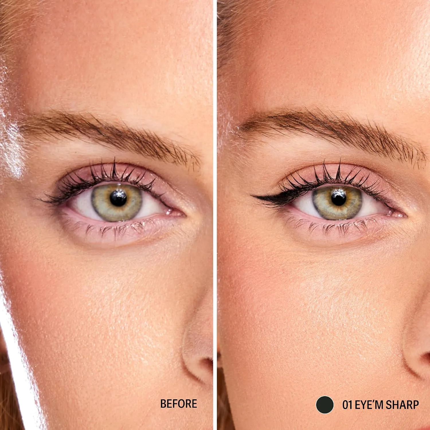 Sacheu Liquid Eyeliner STAY-N, Longwear, Smudge-Proof, Eye’m Sharp, Black