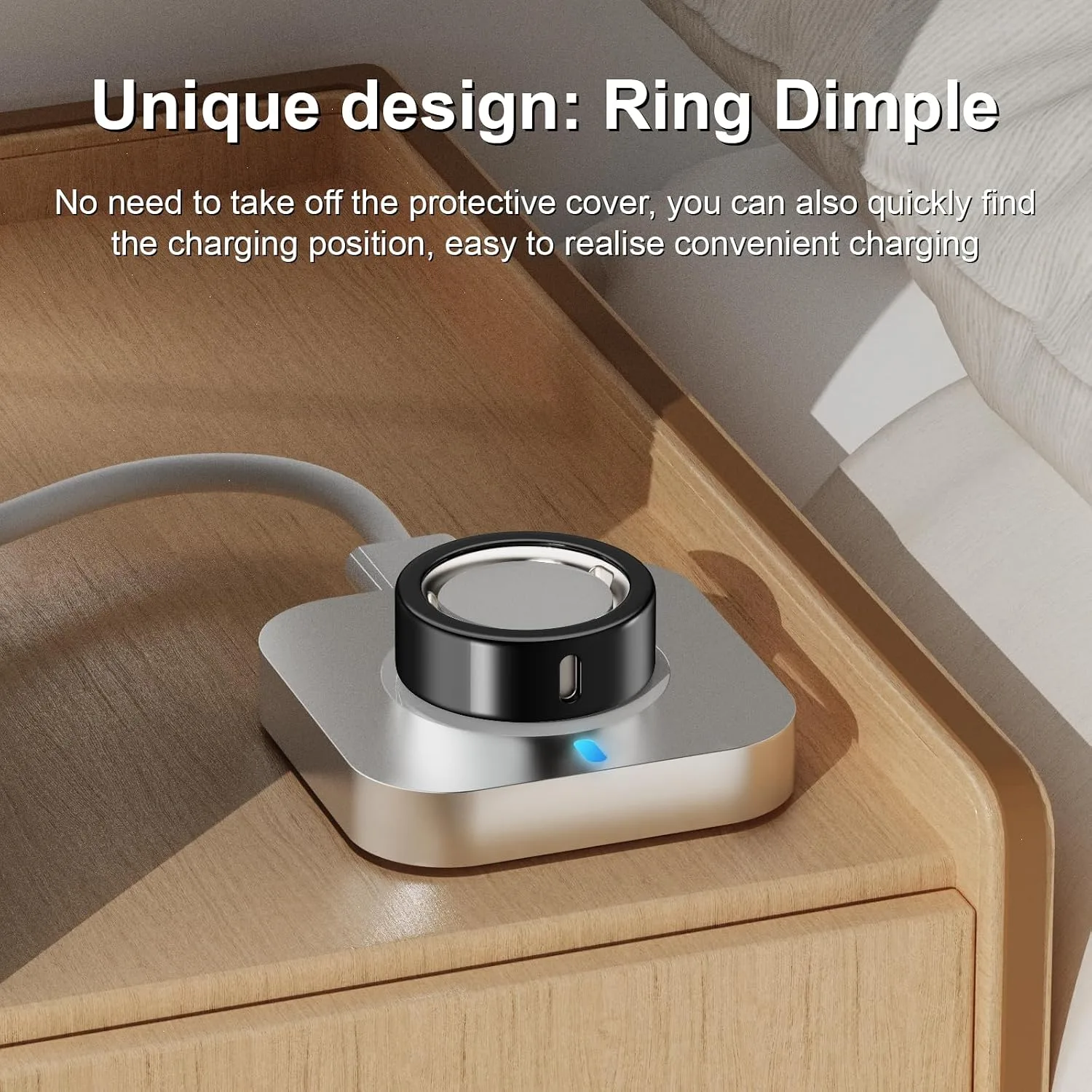 5 Pack Covers Compatible with Oura Ring 4/Oura Ring 3-Size 8