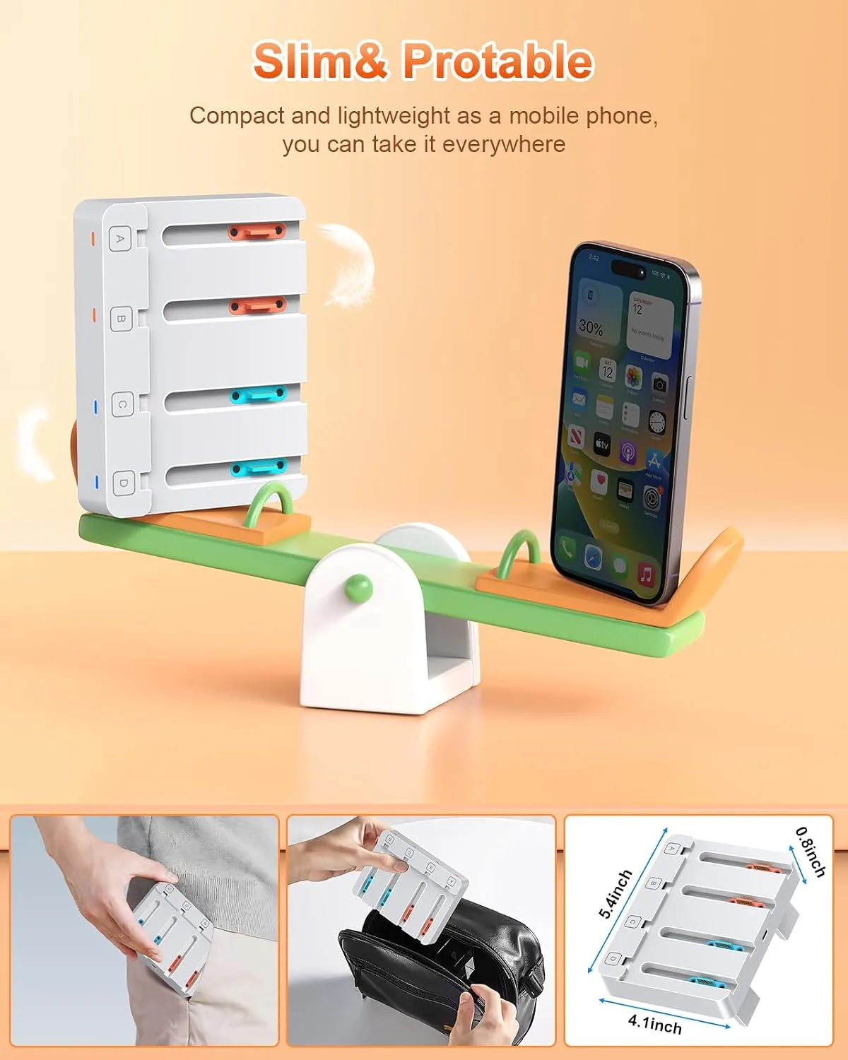 FYOUNG [Switch 2/1 Both] Controller Charger, Charging Dock for JoyCon 2