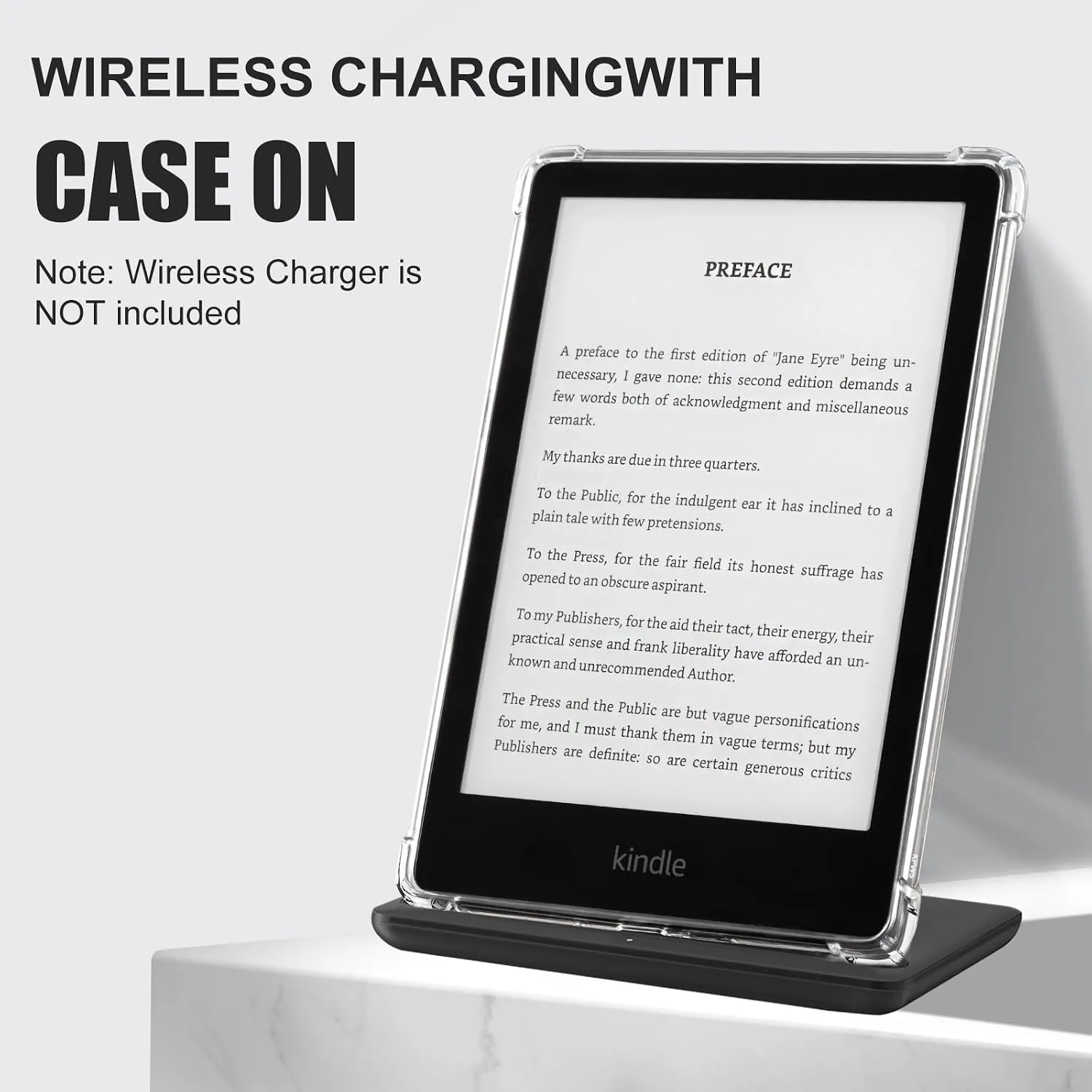 iDLEHANDS Clear Case for 7" Kindle Paperwhite 12th Gen & Kindle Colorsoft