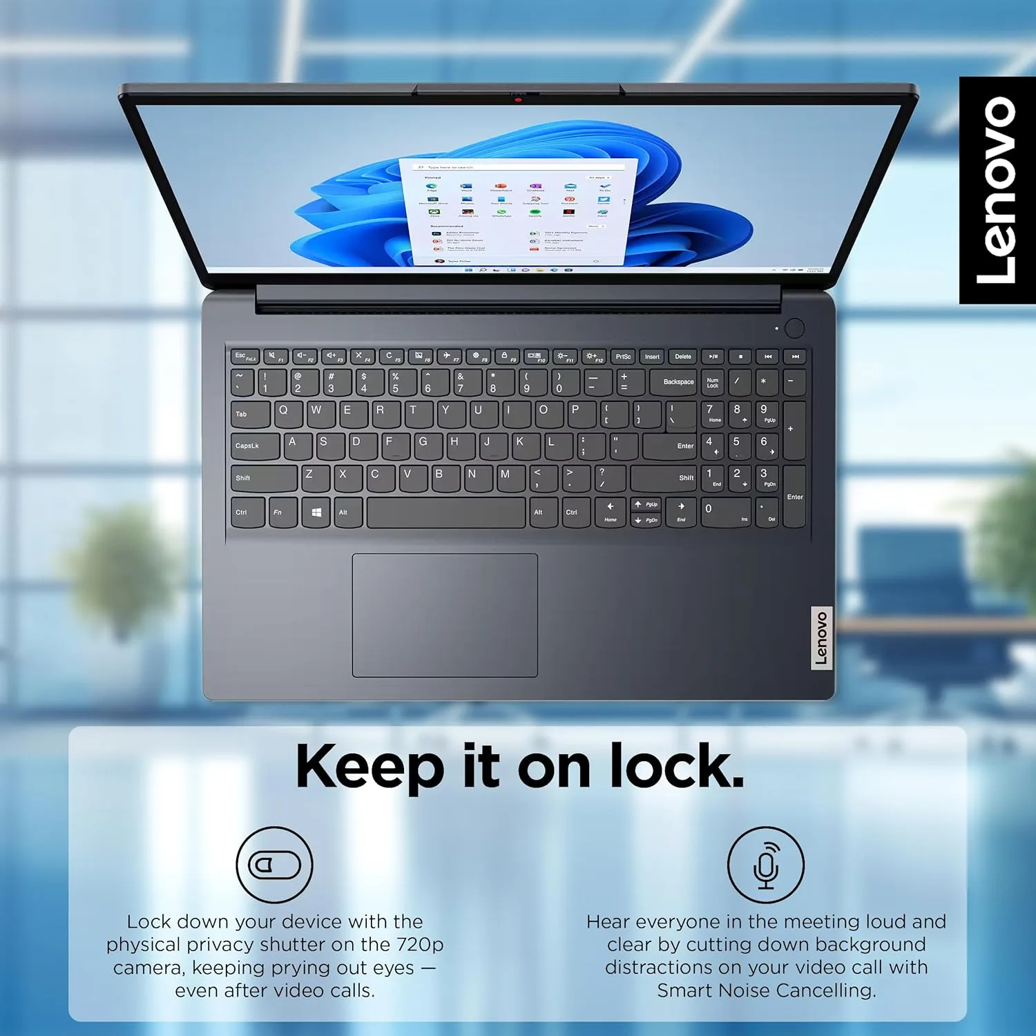 Lenovo IdeaPad Laptop 2025 Business Computer, 15.6" FHD Touchscreen, 16GB RAM, 1TB Storage (512GB SSD +500GB Ext), 10-Core Intel Core i5, Long Battery, HubxcelAccessory Win 11 Pro Lifetime Office 2024