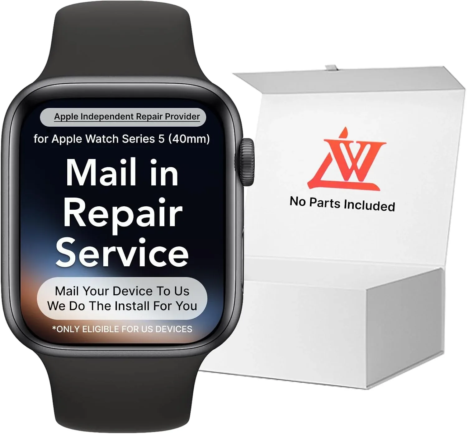 Servicio de reparación de pantalla Apple Watch Series 5 40mm