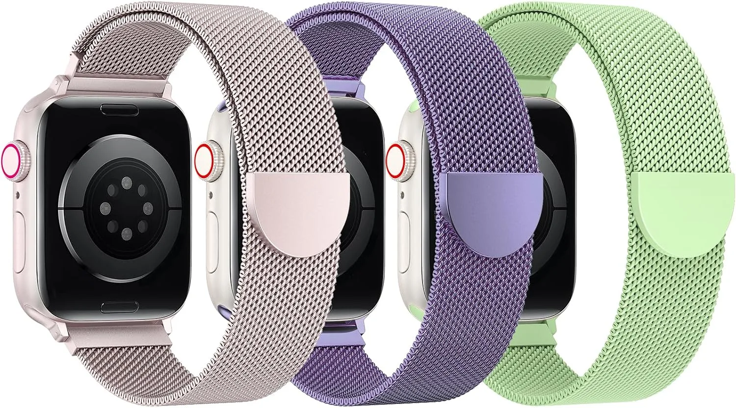 Correas para Apple Watch Belongme Mesh Loop 3 unidades