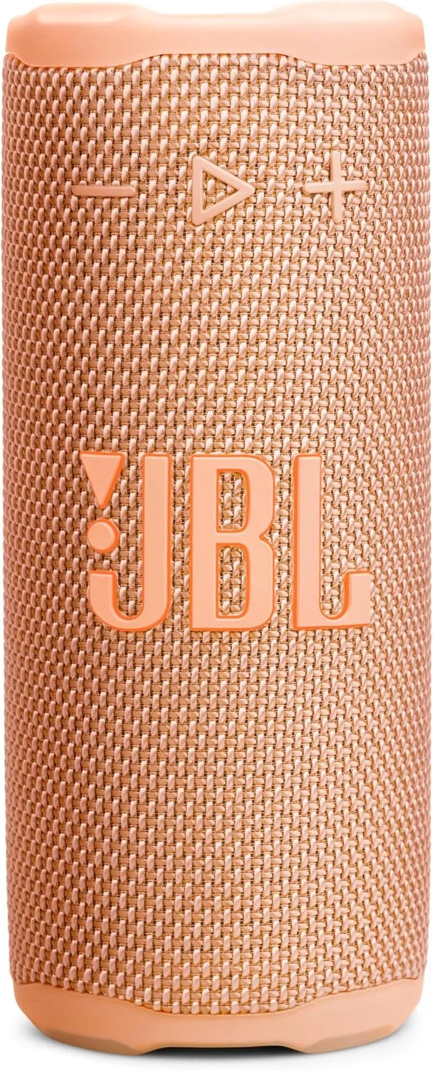 JBL Grip Portable Bluetooth Speaker, Waterproof, Ambient Light - Orange