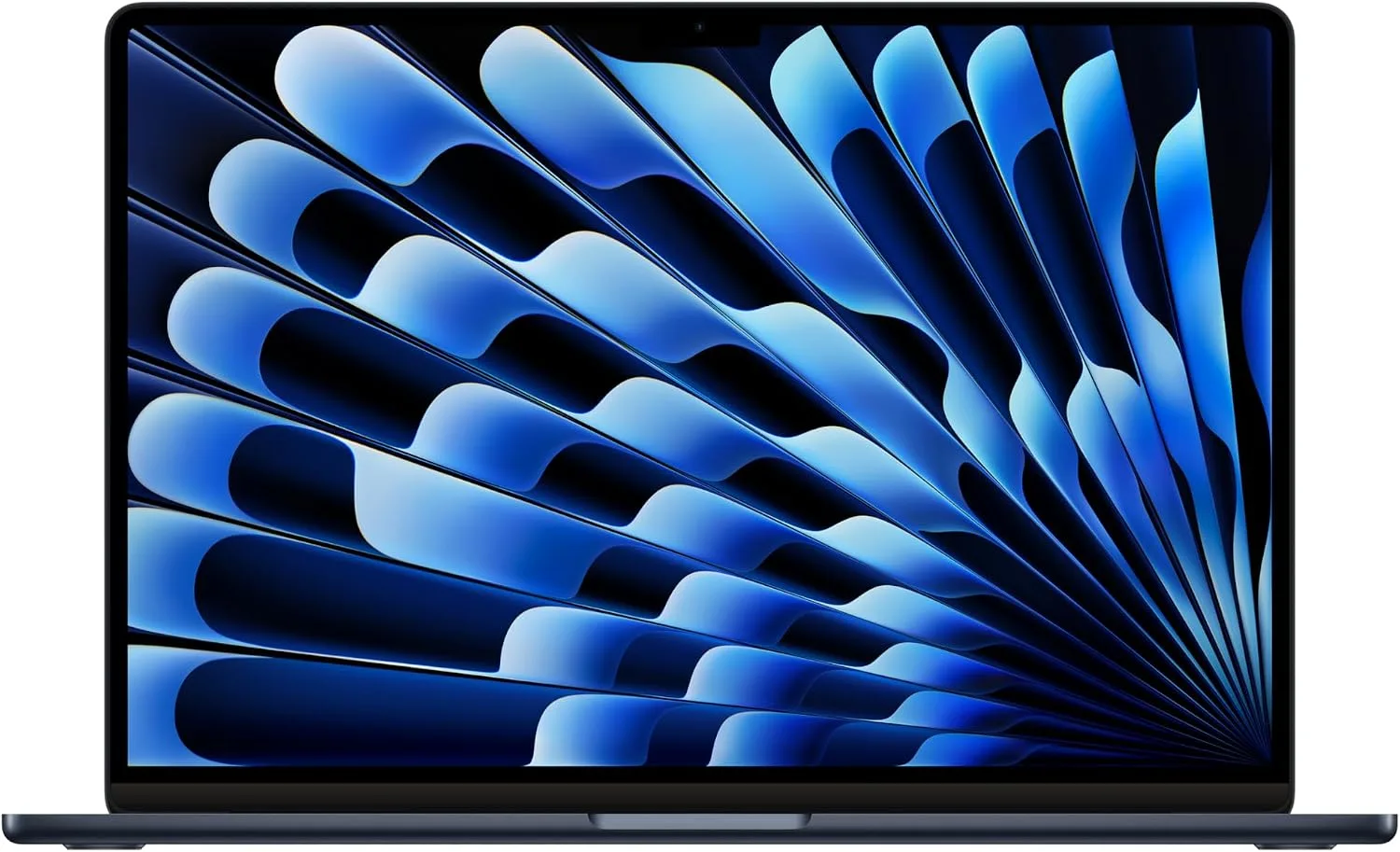 Apple 2024 MacBook Air with Apple M3 Chip (15-inch, 8GB RAM, 256GB SSD Storage) - Midnight (Renewed)