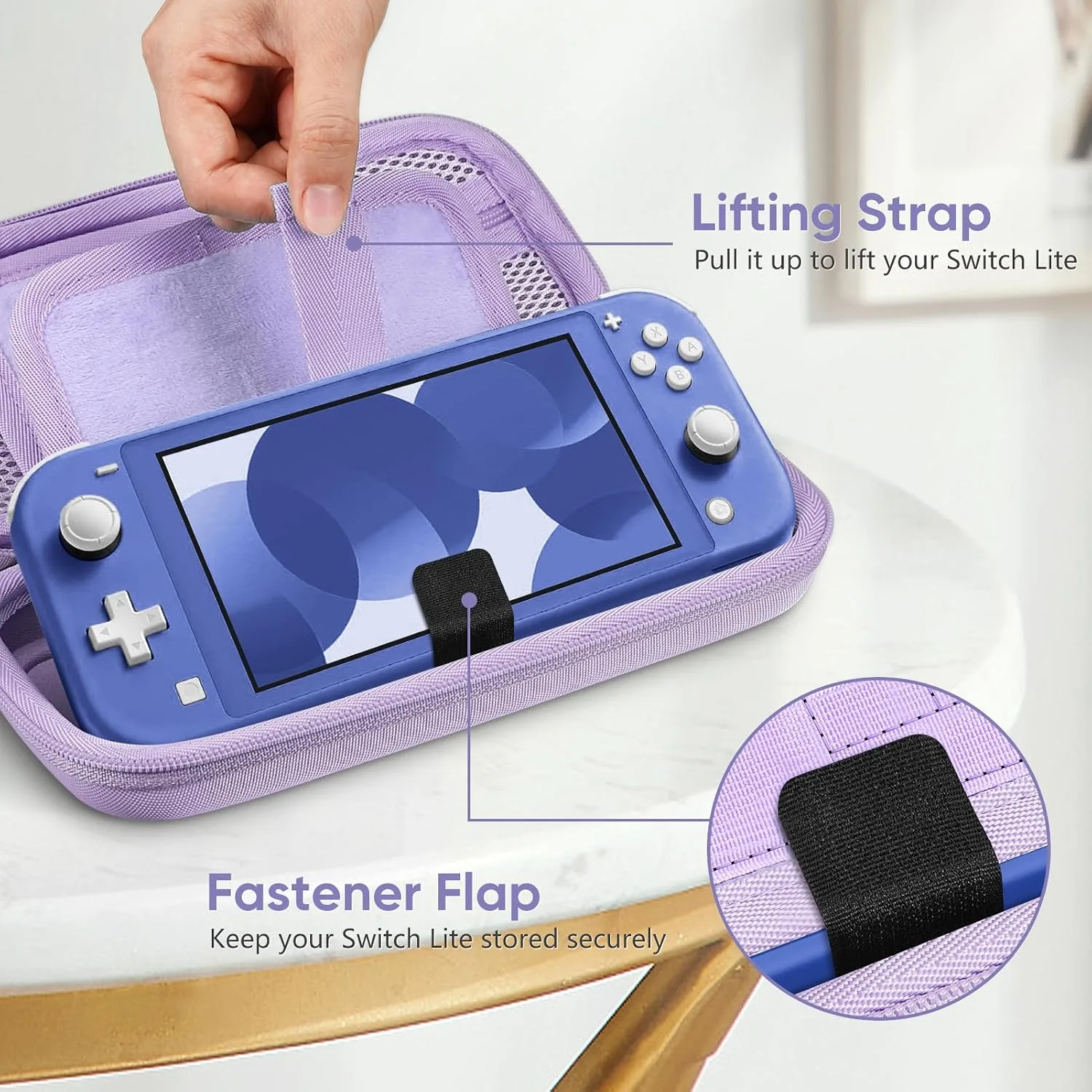 FINTIE Shockproof Carrying Case for Nintendo Switch Lite 2019