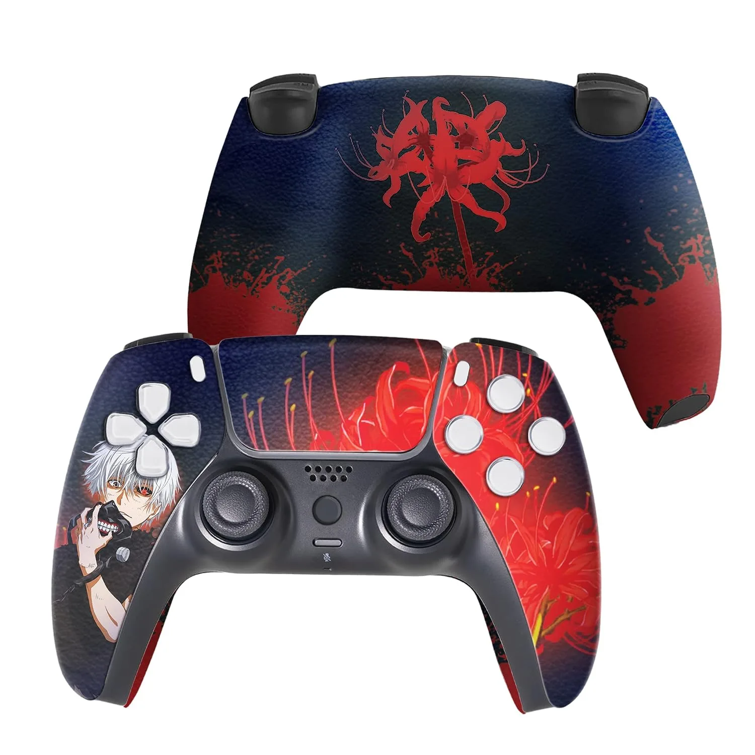 Mando inalámbrico Tokyo Ghoul para PS5 BCB Controllers personalizado con impresión Hydro-dip