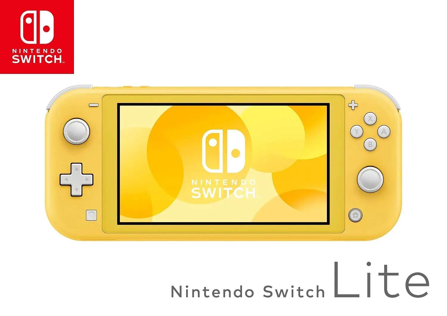 Nintendo Switch Lite Handheld Gaming Console - Yellow (HDH-001) (Renewed)
