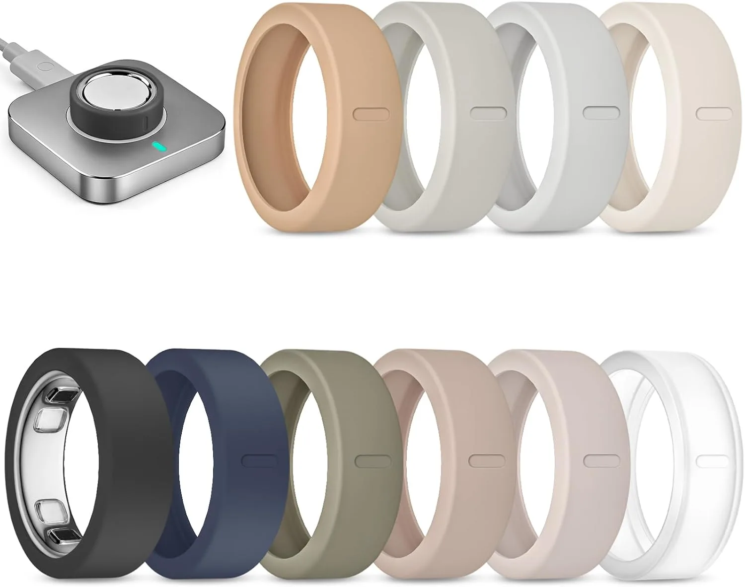 Protector para Oura Ring 5 Sylacor 10 unidades silicona ultrafino