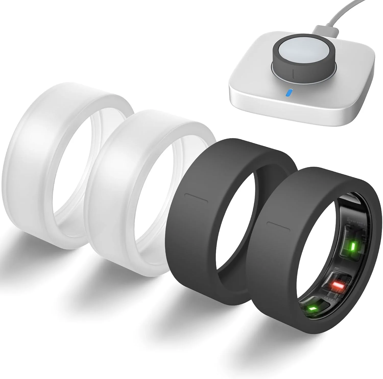 Set 4 fundas ultrafinas Bandrain para Oura Ring Gen 4 y Gen 3