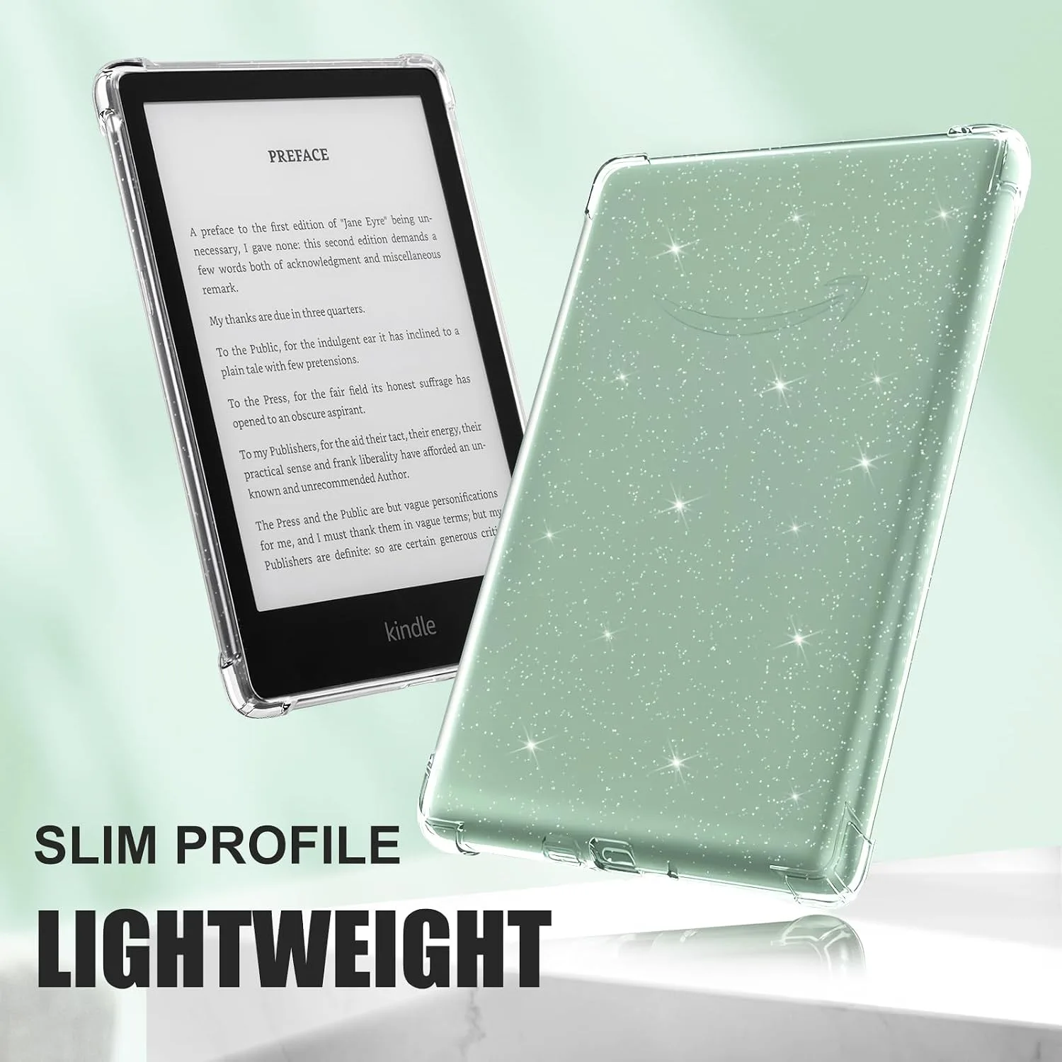 iDLEHANDS Clear Case for 6" Kindle 2024 and 2022 (11 Generation)