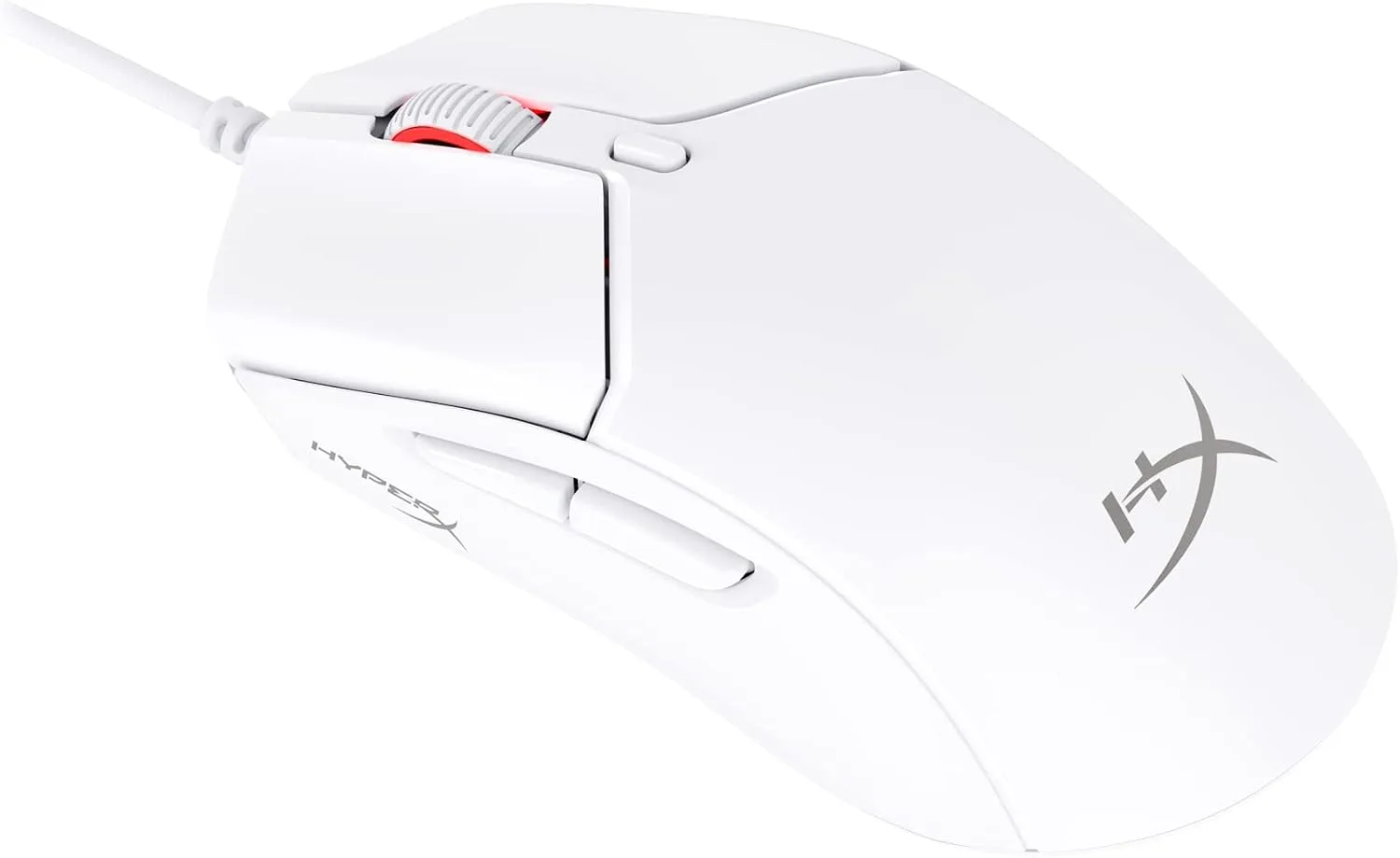 HyperX Pulsefire Haste 2 S – Wireless Gaming Mouse for PC – 64g, Magnesium Alloy Shell, Rechargeable li-ion Battery, 26K Sensor, Dual Wireless, Glass Skates, Silver