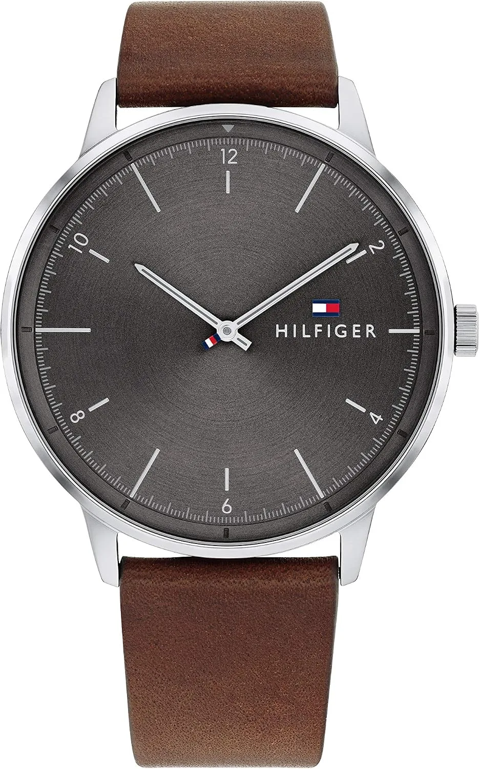 Tommy Hilfiger Men's 2-Hand Quartz Watch – Minimalist Style, Stainless Steel Case, Casual Everyday Wear, Gift for Him
