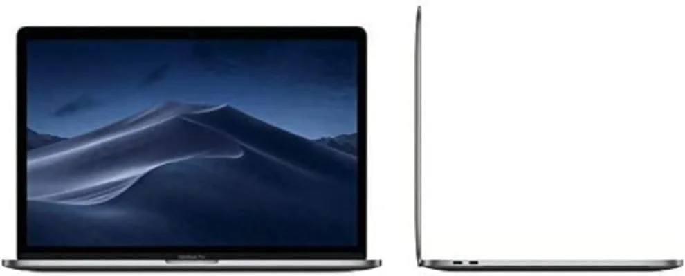 Mid 2019 Apple MacBook Pro Touch Bar with 2.6GHz Intel Core i7 (15.4 inches, 32GB RAM, 512GB SSD) Space Gray (Renewed)