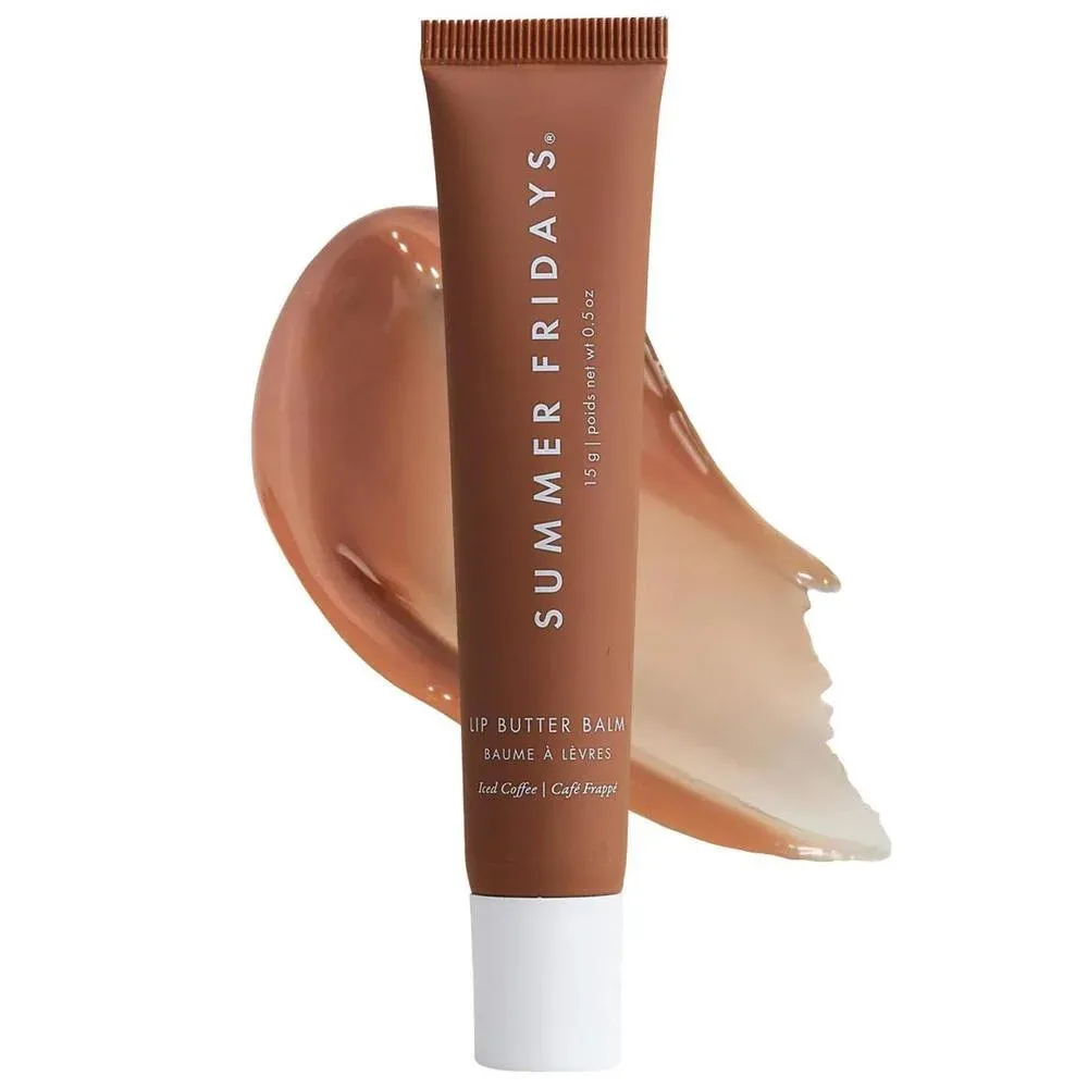 Lip Butter Balm Tratamiento para Hidratación + Brillo Nutritivo - Vanilla - sheer clear - Iced Coffee - sheer cocoa