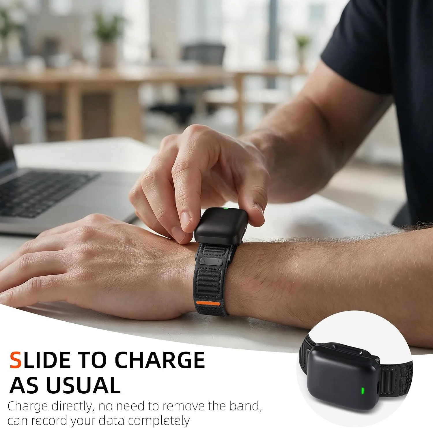 Getino Navigator Band Compatible with Whoop 5.0 Bands One, Peak and Life/MG