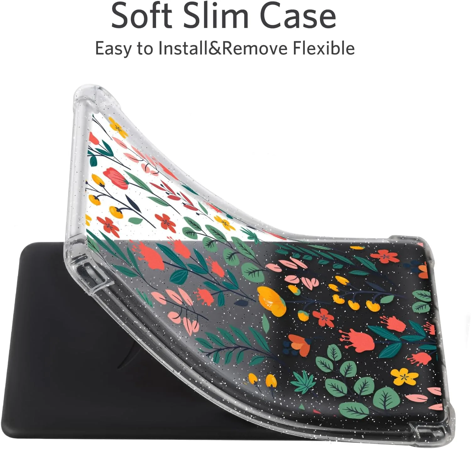 CoBak 6" Clear Case not for iPad (A08272912),Floral