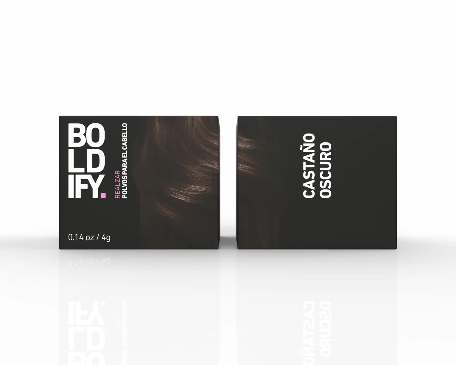 Boldify Hairline Powder, Root Touch Up Hair Color Dark Brown 4g