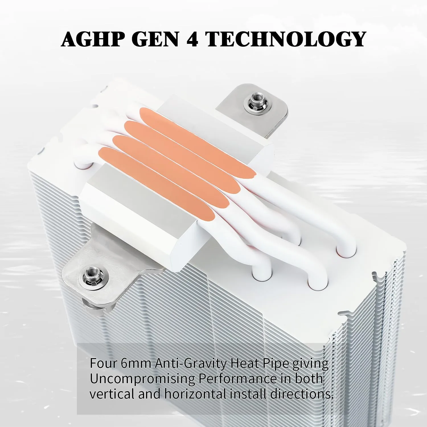 Thermalright Assassin Spirit 120 EVO White ARGB CPU Air Cooler, 120mm PWM Quiet ARGB Fan with 2000RPM Speed,Low Noise Computer White CPU Cooling, Support AM4/AM5,Intel LGA1851/1700/1150/1151/1200