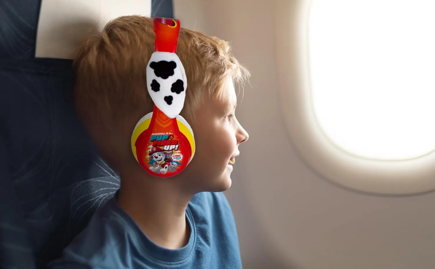 Paw Patrol Marshall Bluetooth Headphones for Kids, Wireless Headphones