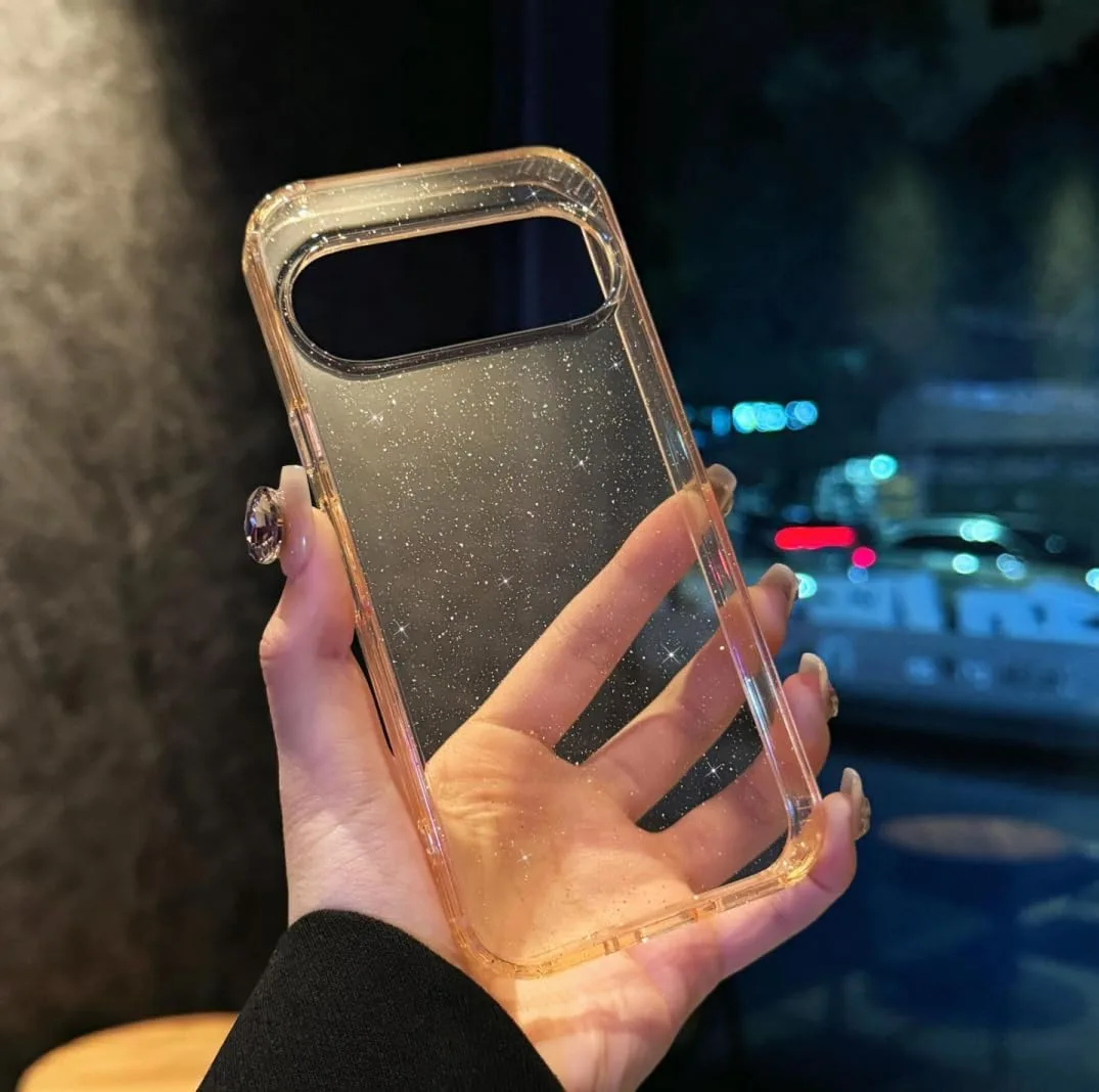 Funda para Google Pixel 8 Pro Geeberyo efecto holográfico dorado