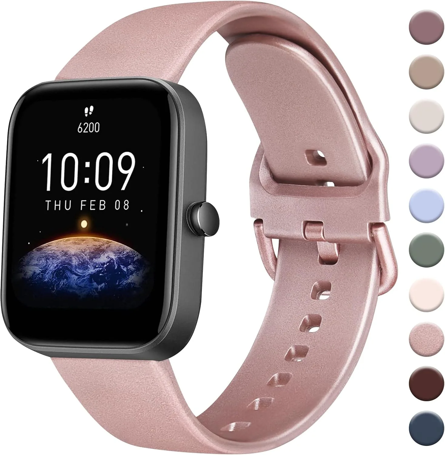 Correa AK para Amazfit GTS 4 / GTS 4 Mini / GTS 3 / GTS 2 / Bip 3 y otros, 20mm Sport silicona