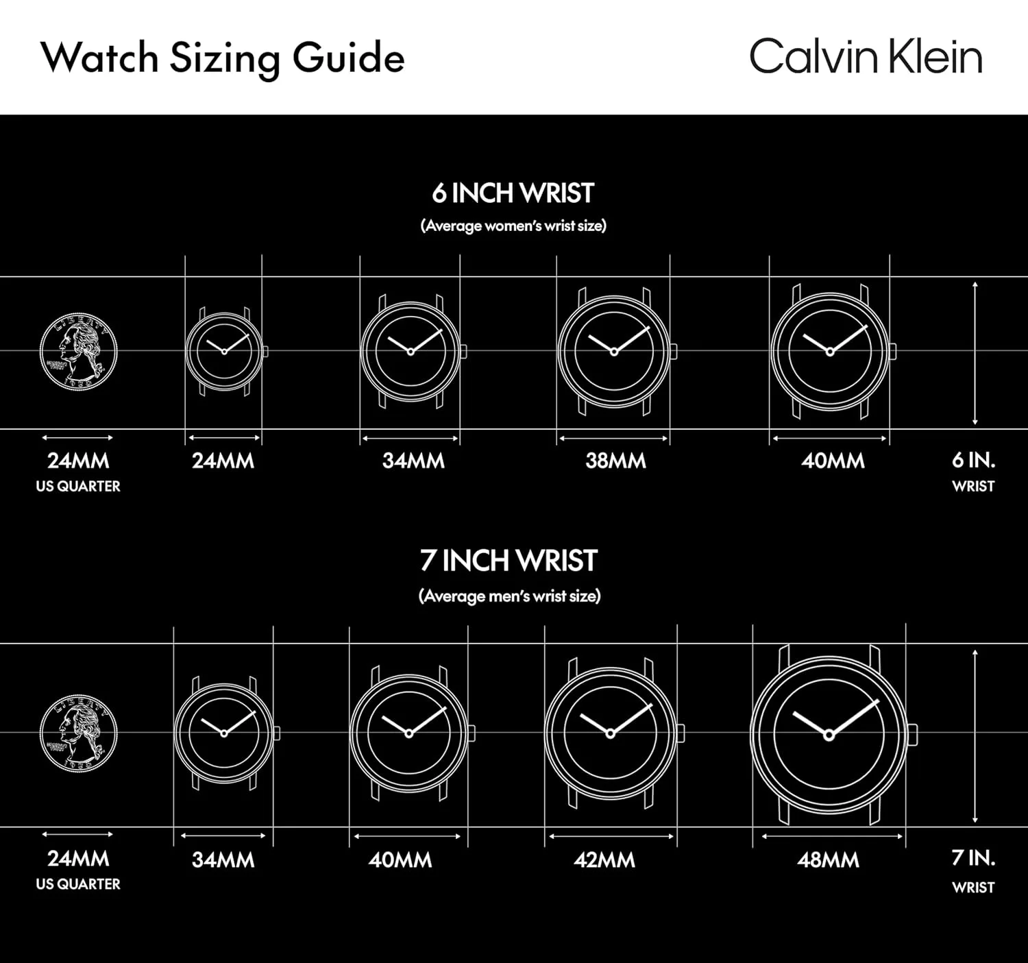 Calvin Klein Men’s CK Real Quartz Watch - Slim Case, Bracelet, Minimalist Dial, Water Resistant Up to 30m - Modern, Classic Timepiece - Gift for Him 42mm