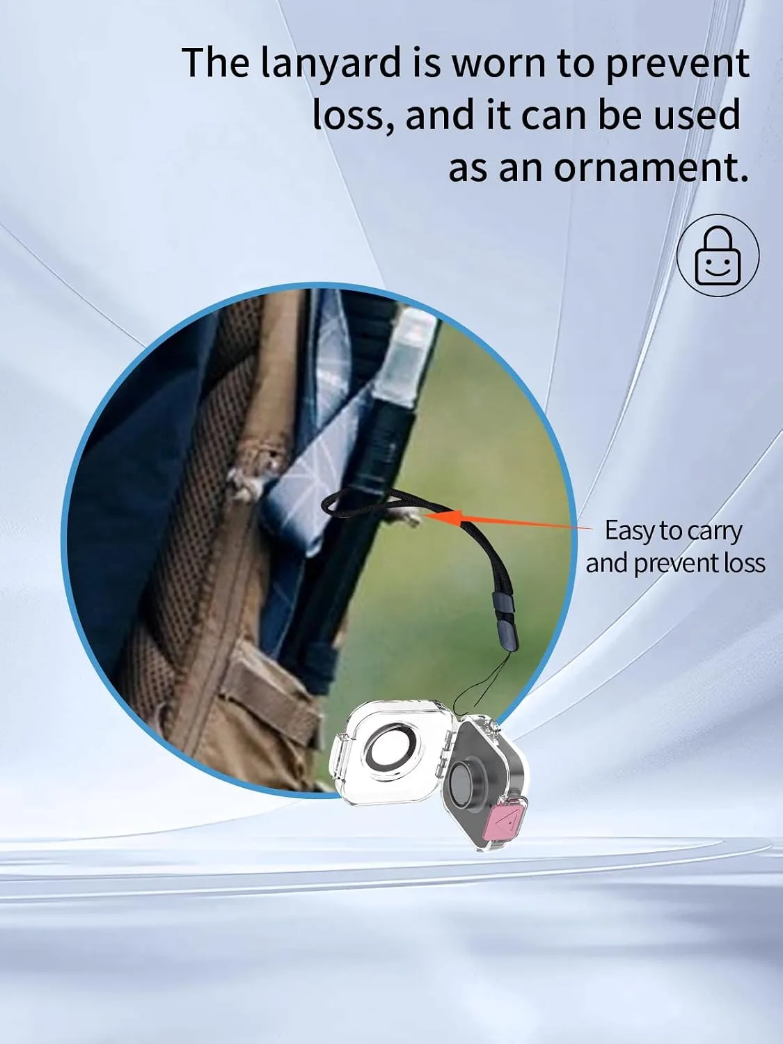 Compatible with Oura Ring 4 Charger,Full Body Shockproof Protective Integrated Switch Protective Cover，with Lanyard,Pink