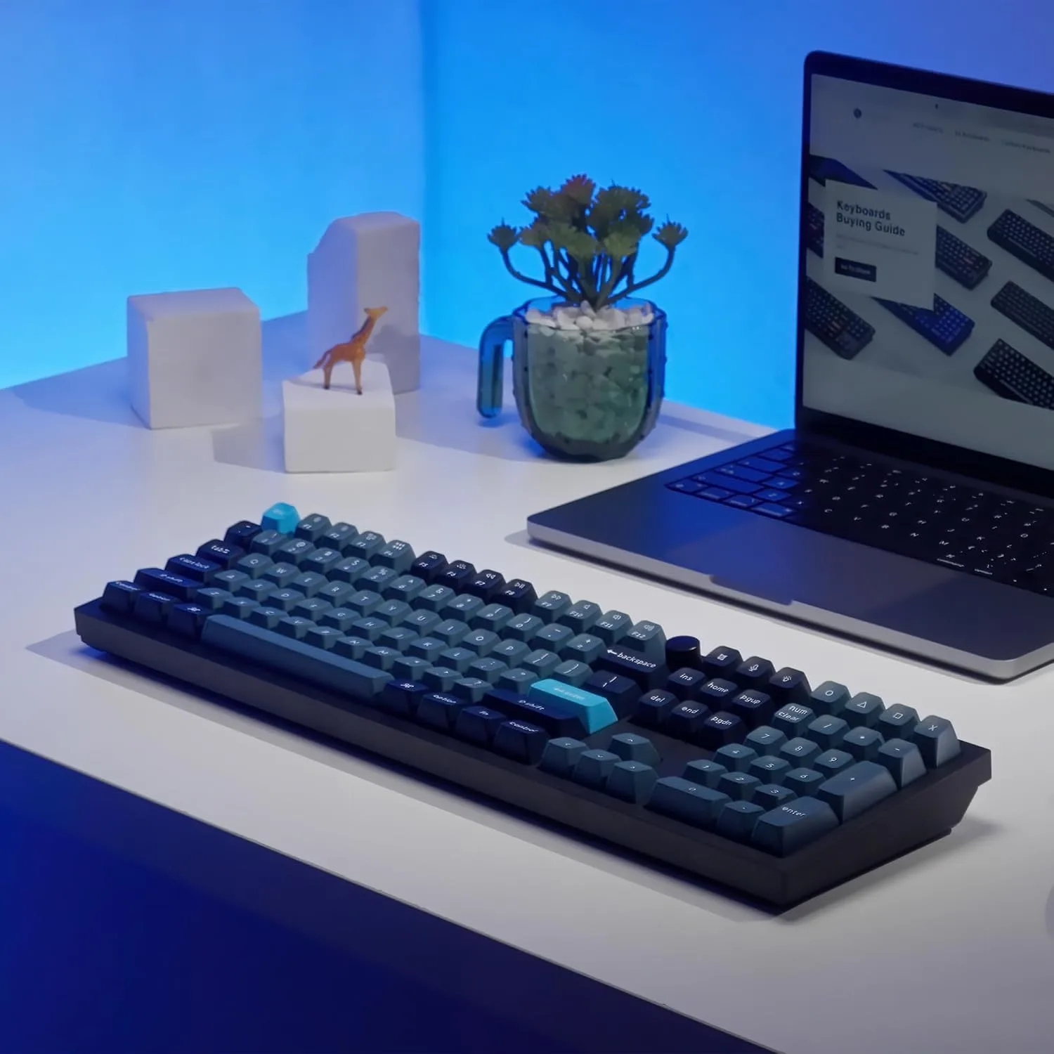 Keychron Q6 Pro Wireless Mechanical Keyboard, Full Size for Work and Gaming