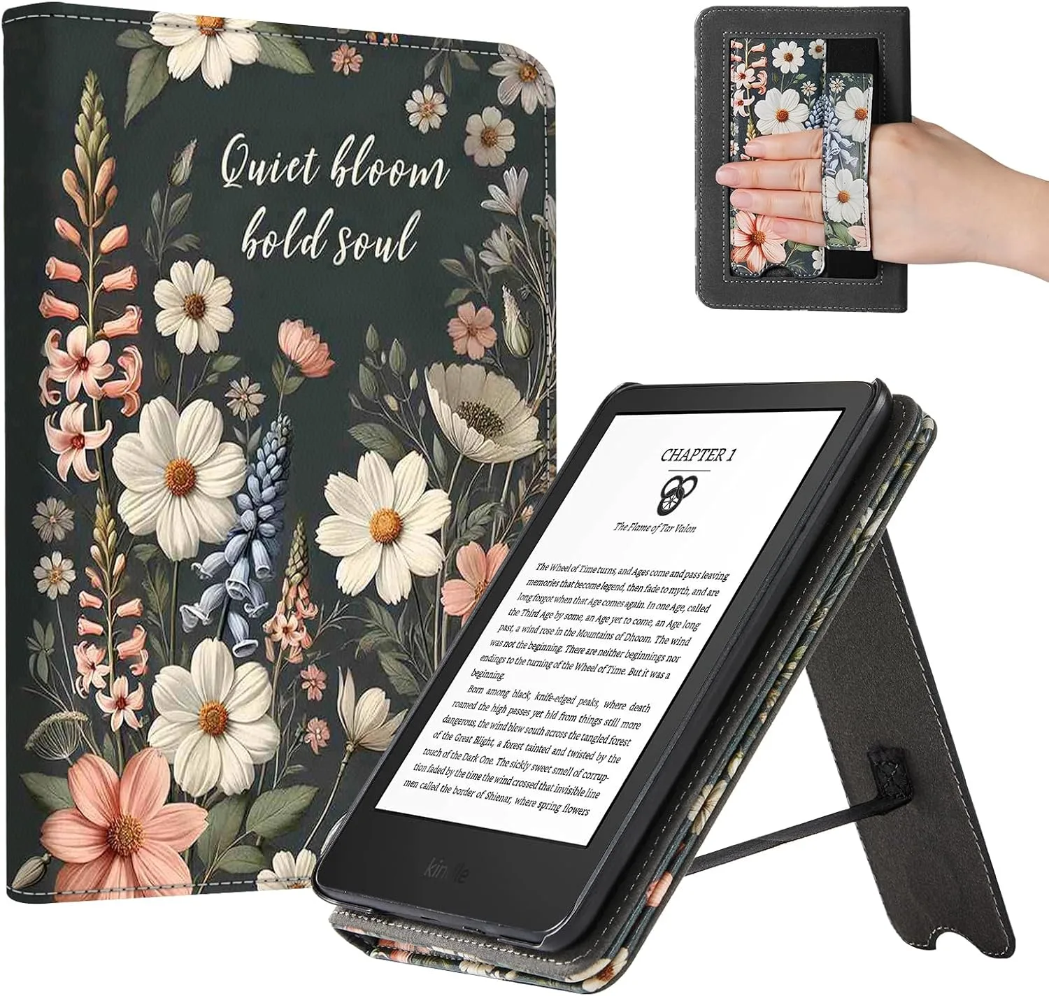 CoBak Case with Stand for for 6" Kindle (2024 & 2022, 11th Gen)