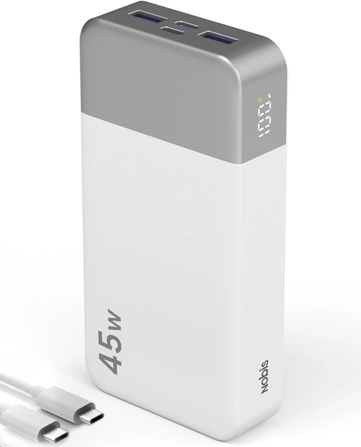 NOBIS 45W 20000mAh Portable Charger Power Bank Fast Charging