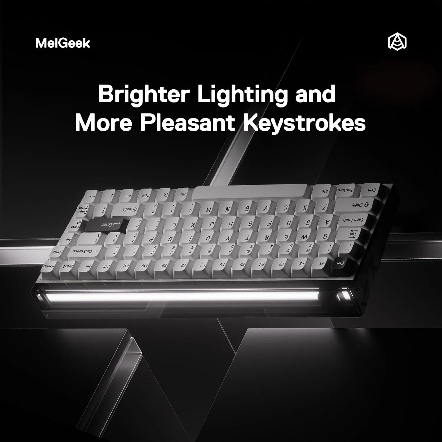 MelGeek MADE84 Ultra+ Wired Hall Effect Magnetic Gaming Keyboard