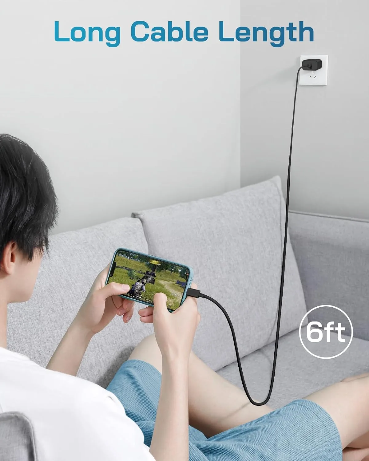 CXX 20W Fast Charger for iPhone 14/13/12 [3-Pack, MFi Certified]